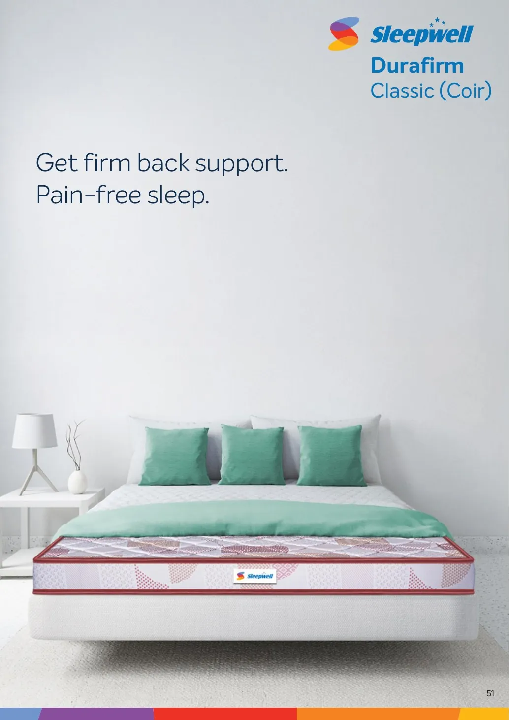 Sleepwell Durafirm Classic Coir catalogue view
