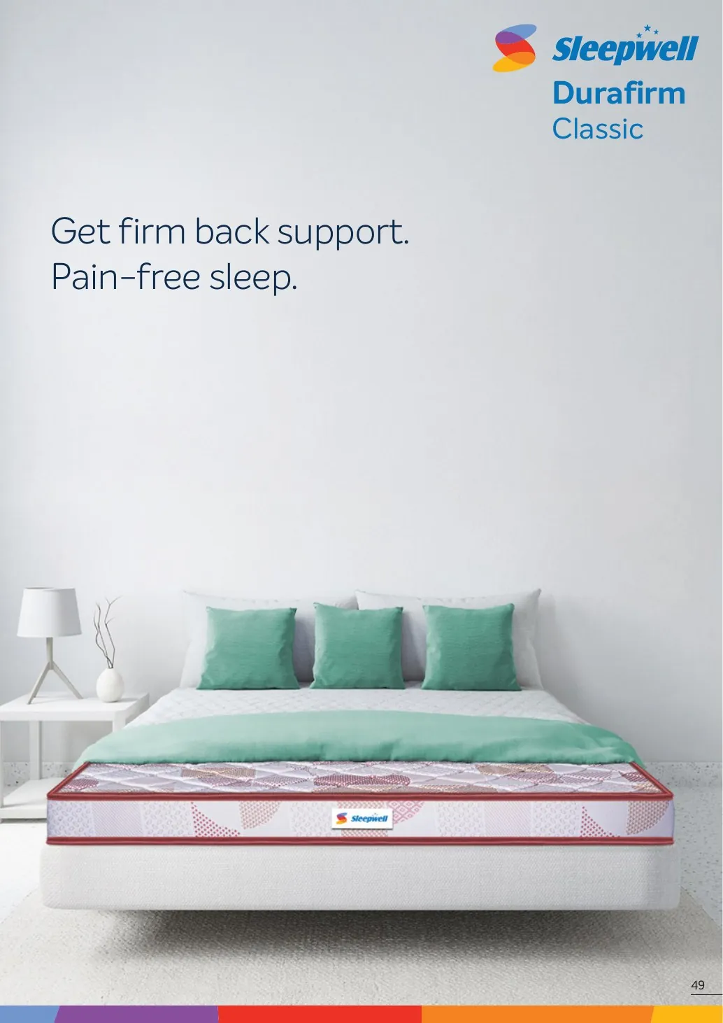 Sleepwell Durafirm Classic catalogue view