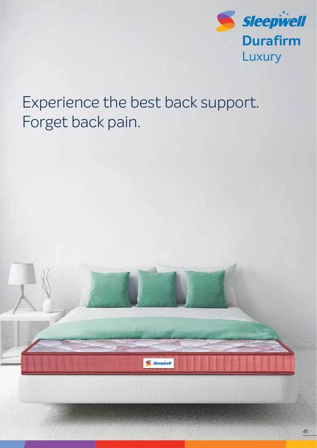 Sleepwell Durafirm Luxury catalogue view