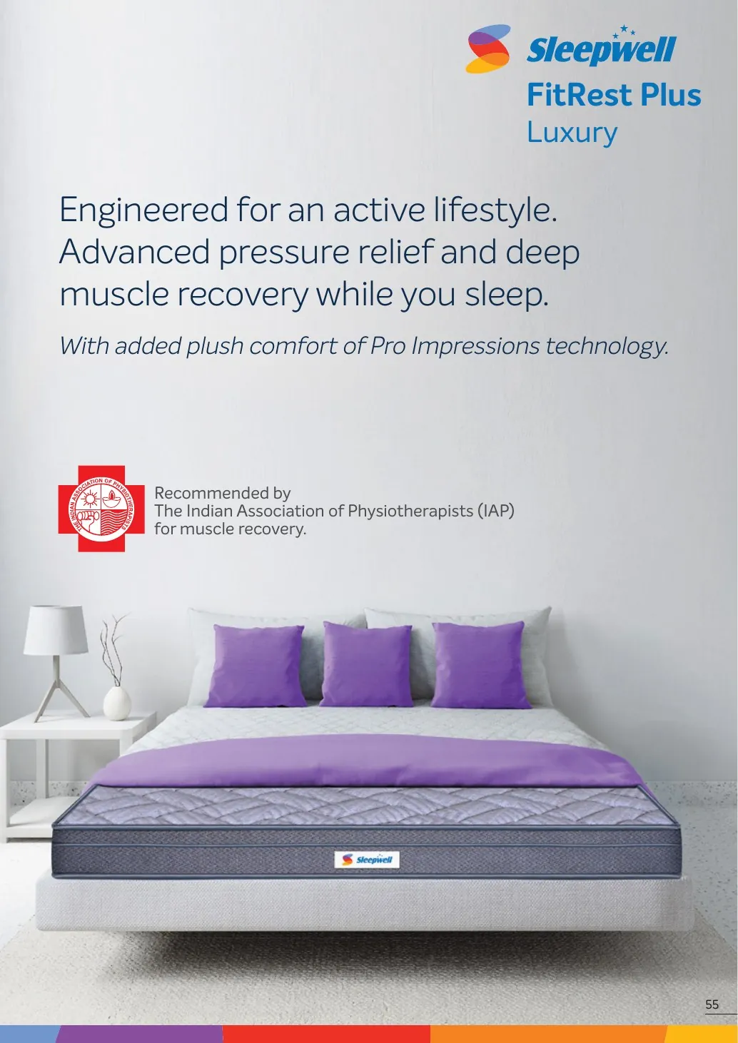 Sleepwell FitRest Plus Luxury catalogue view