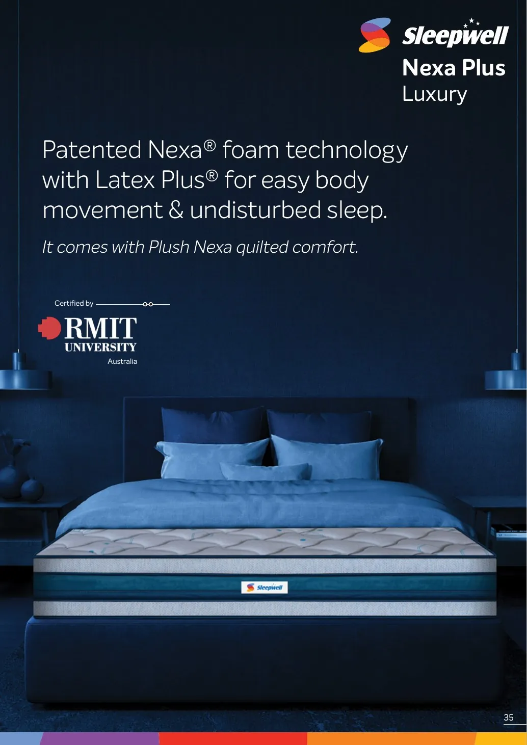 Sleepwell Nexa Plus Luxury catalogue view