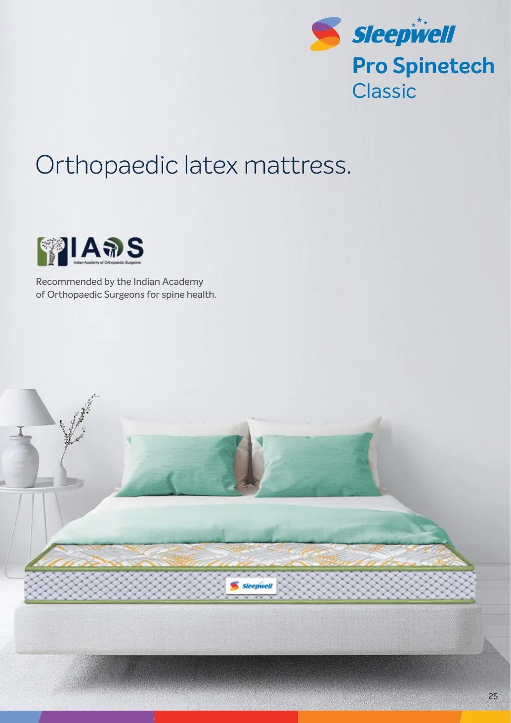 Sleepwell Pro Spinetech Classic catalogue view